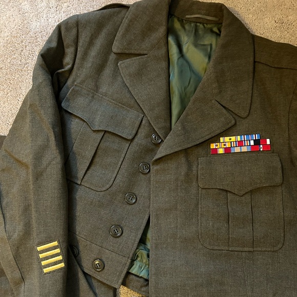 Military Korean War Custom Class A’s Ike jacket WWII - Picture 2 of 7